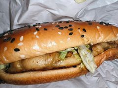 板烧鸡腿堡-麦当劳(豫园店)