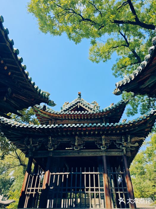 晋祠公园图片