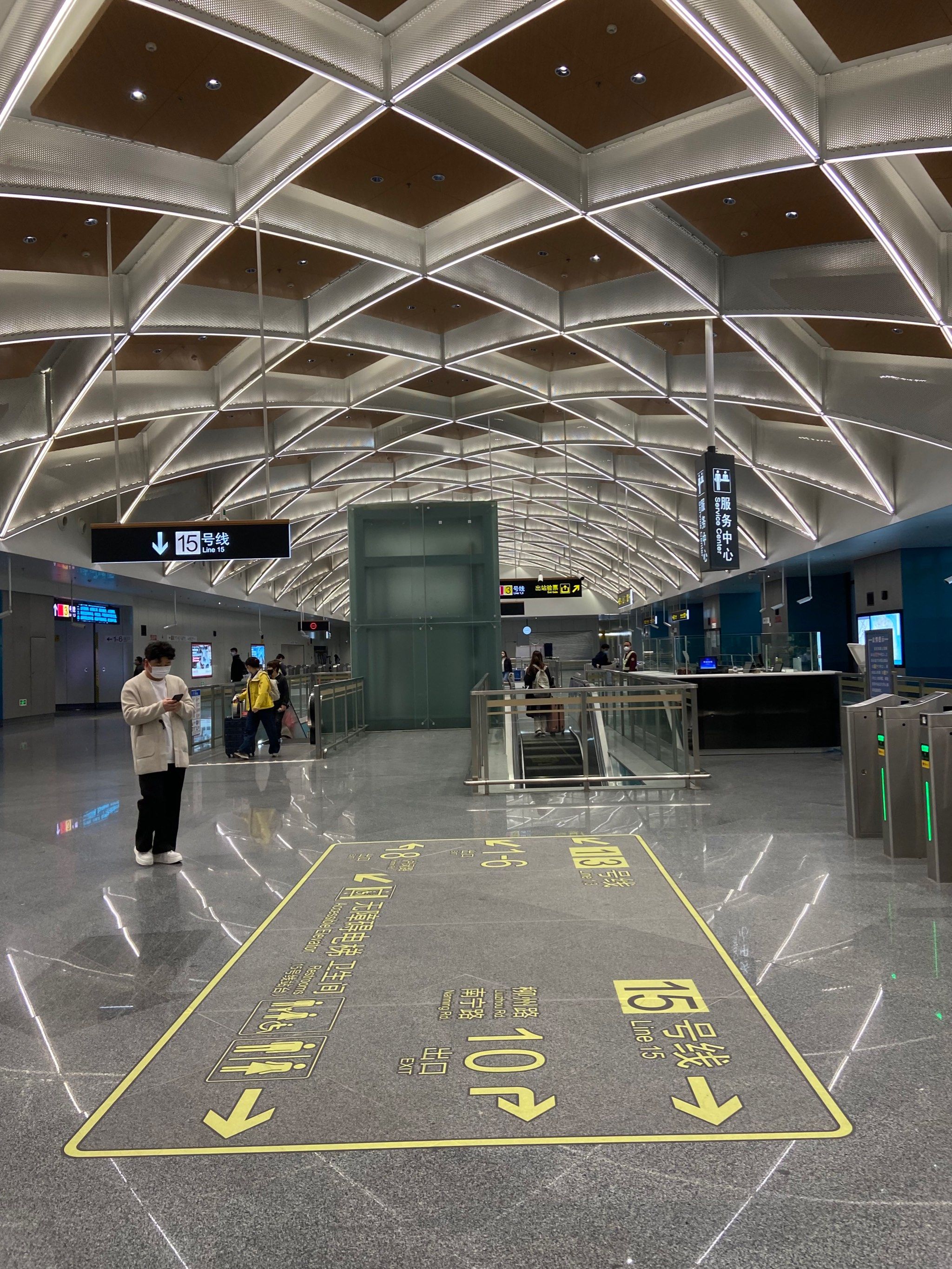 上海南站地铁站