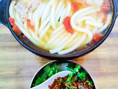 番茄肉片粗米线-贵州沾水米线(学田湾店)