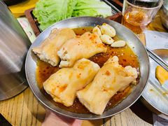 大蒜大肠-姜虎东白丁烤肉(苏州中心店)