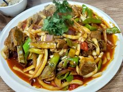 爆炒羊羔肉-清真·伊清阁餐厅
