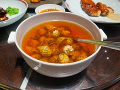 古越陈酿煮花螺-杭州西子湖四季酒店·金沙厅