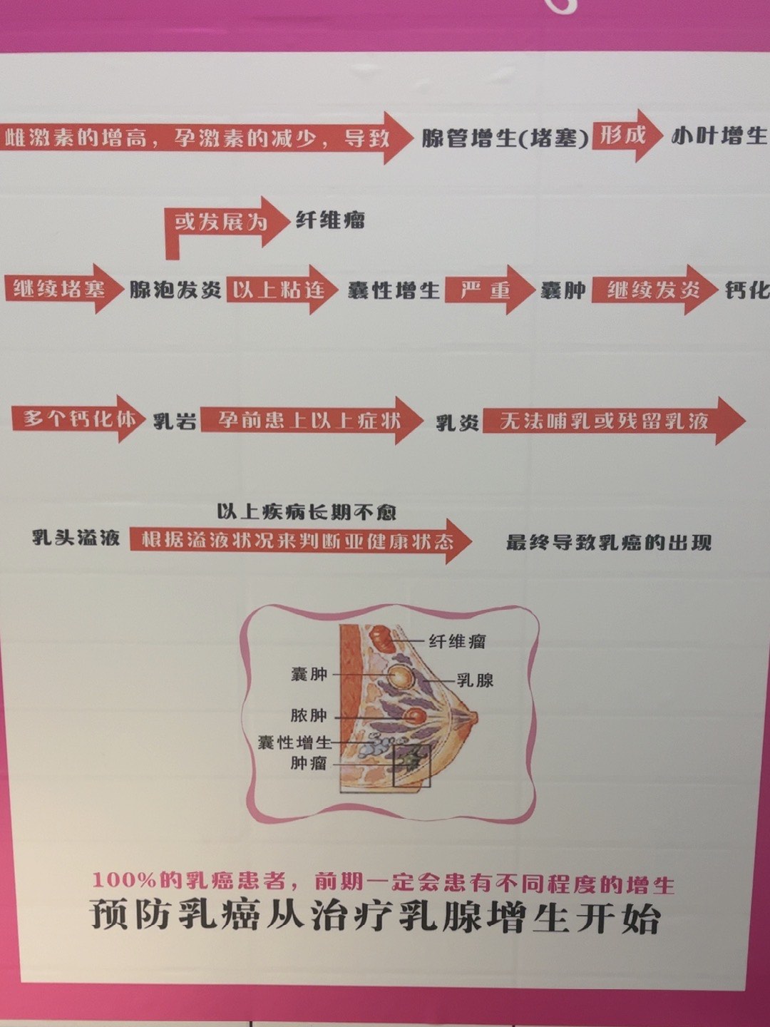 酒窝状乳房图片