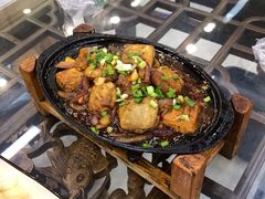 铁板毛豆腐-徽州美食(三十年老店)