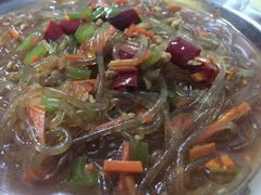 肉末粉条-百丰园海鲜烧烤农家菜(威·至海港湾店)