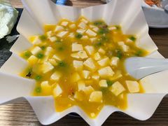 蟹粉豆腐-日出青木