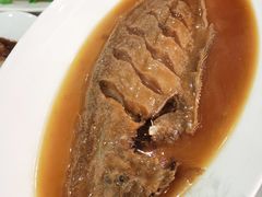 家烧鳎目鱼-老回回饺子馆(海洋馆店)