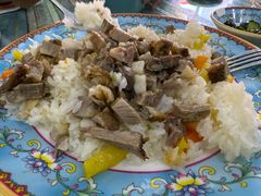 碎肉抓饭-阿吾丹的烤羊·新疆菜·抓饭·拌面(乌尔禾店)