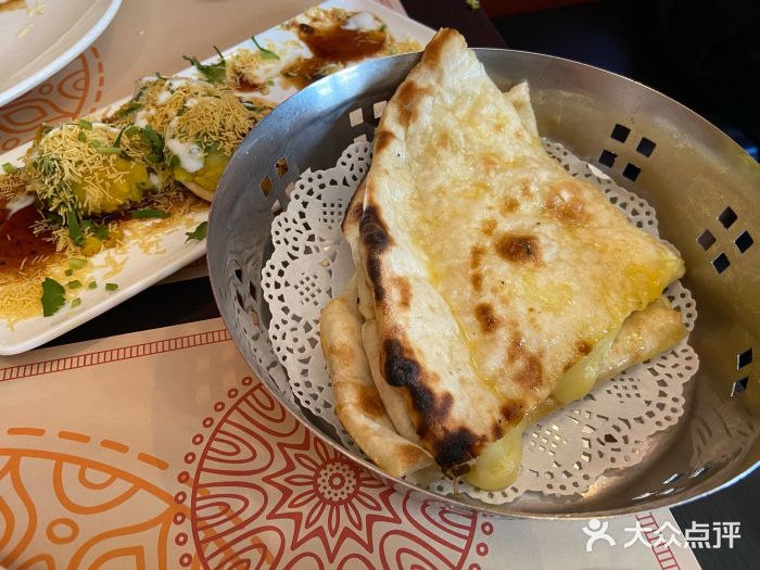 克比叔叔印度餐厅Kebabs on the Grille(永康路分店)芝士馕饼图片