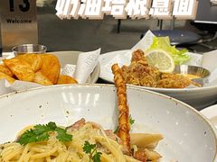 奶油培根意面-Sarah西点·烘焙·餐厅(翰林府旗舰店)