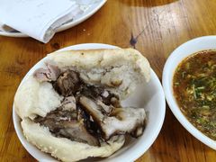 -京东一绝西海子西园烧饼夹肉