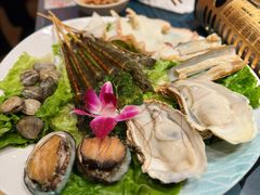 海鲜拼盘-邹开喜·小海鲜醉鸡煲·潮汕鲜切牛肉店(襄阳北路店)