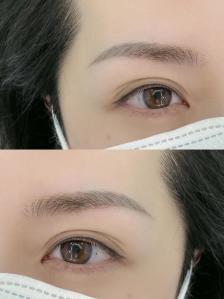 久匠半永久纹眉(浦东连锁店)-"在雪梨直播间买的野生眉,因为介绍久匠