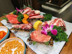 -明洞阿姨·韩式酱蟹烤肉·创意料理(三元桥店)