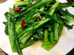 素炒油麦菜-清真.德枭炕肉店.青海菜(大新街夜市店)