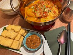 蒜香土豆片-浩海火燒雲傣家菜(芮欧百货店)