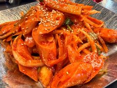 香肠拌桔梗-亚都肥肠(海都汇府店)