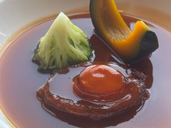 鲍鱼汁南瓜扣鲜鲍鱼-富力丽思卡尔顿酒店·丽轩中餐厅