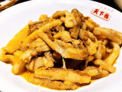 茄子盐蛋黄-天下客饭店(中山路店)