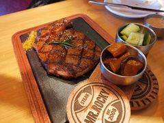 果木烤澳洲谷饲肉眼扒-MR.ROCKY洛奇先生RESTAURANT&BAR(宝安壹方城店)