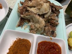 手抓羊肉-蓝珊瑚蒸汽海鲜餐厅(龙奥店)
