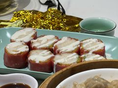 升级版墨鱼鲜虾红米肠-喜势点·糖沙翁手工茶点·本地人茶居(永庆坊店)