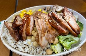 Braised Chicken Leg Energy Bowl