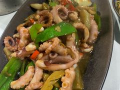 爆炒八爪鱼-阿尔法海鲜排档(爱琴海店)