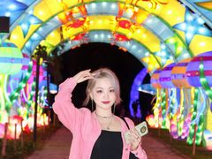 -欢乐海岸椰林沙滩-2025湾区超级灯会