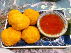 月亮虾饼-浩海火燒雲傣家菜(芮欧百货店)