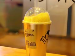 热沉香焙茶波波-喜茶(上海正大广场店)