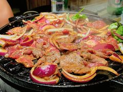 -燚店·铁板鱼蛙·烤肉·烤串(北新桥店)
