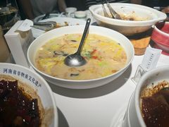 鸡汤咸肉豆腐煲-三强鸽子(中原路店)