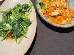 炝炒地瓜叶-山石榴·贵州菜(丰盛里店)