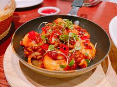 酸辣墨鱼-Lets burger非常汉堡·环球风味(蓝色港湾店)