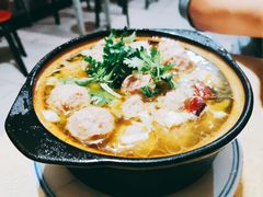 酸汤羊肉丸子-砂锅店