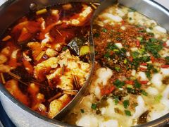 酸菜黑鱼鸳鸯小锅-德林酸菜鱼火锅(南丹店)