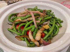 煲仔豆角-东莞塘厦三正半山温泉酒店·汉宫中餐厅