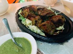 绿色烤羊肉-Santoor 萨都里印度餐厅(北锣鼓巷店)