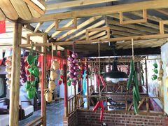 大堂-缘福乡村铁锅炖民宿(八达岭店)