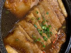 芋片扣肉煲-柒园·三十年创意杭帮菜(龙湖滨江天街店)