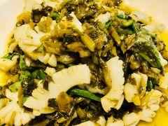 雪菜尖椒目鱼丝-知味观(湖滨店)
