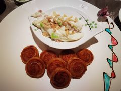 大良炒牛奶拼鸡卷-香云轩·顺德菜(香云纱园林酒店店)