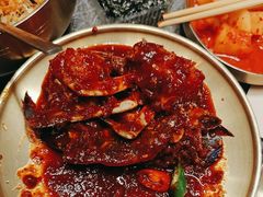 -草家酱蟹炭火烤肉店(珲春南路二店)