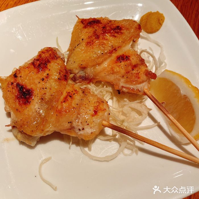万藏·荞麦酒房BANKURA JAPANESE SOBA KITCHEN(长乐路店)烤鸡翅图片