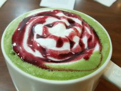 红石榴抹茶拿铁-星巴克(广州中华广场B1层店)