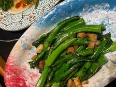 猪油渣生炒手工菜心-粤·向群饭店(二沙岛店)