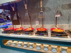 自助取餐区-山海盟海鲜烤肉自助餐厅(杭州萧山银泰店)