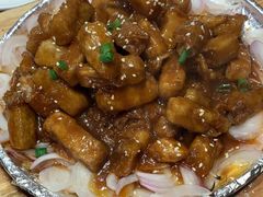 铁板芋艿-健眺小海鲜(临海后山店)